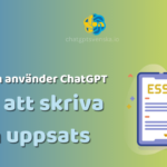 Hur man använder ChatGPT för att skriva en uppsats